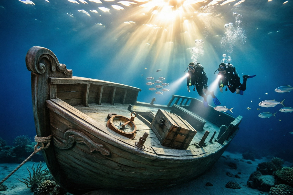 На дне Балтийского моря нашли древний корабль с "капсулой времени"