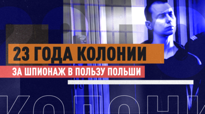Россиянина приговорили к 23 годам колонии за шпионаж в пользу Польши
