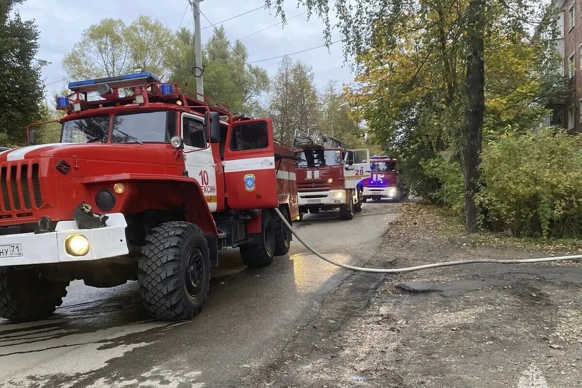 В Тульской области за сутки потушили шесть пожаров без пострадавших