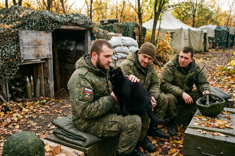 «Начинали ложиться снаряды»: кот помогал бойцам СВО предсказывать обстрелы