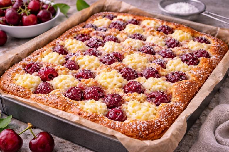 Бросила горстку ягод на творог — и в духовку: пеку такой пирог‑суфле круглый год