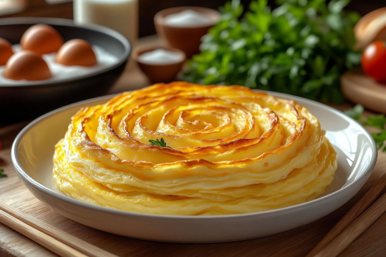Омлет «Торнадо» — вкуснее глазуньи и скрембла: 3 яйца, соль и капля молока — больше ничего