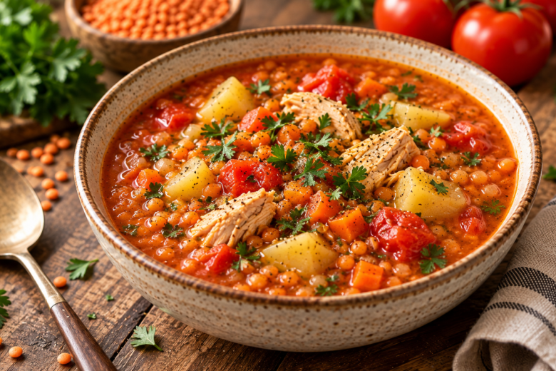 Надоела лапша и гороховый: варим чечевичный суп — полезный, вкусный, густой