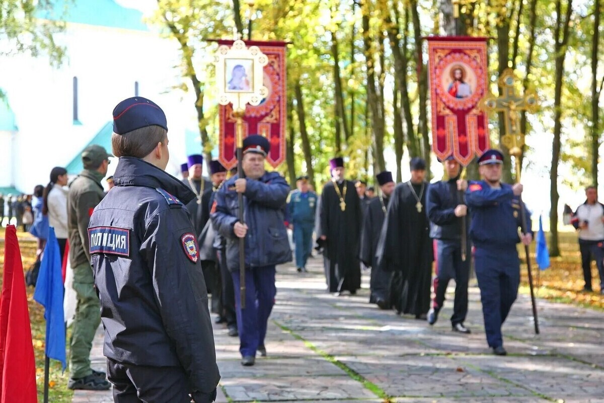Полиция Тулы отчиталась об охране порядка на Куликовом поле