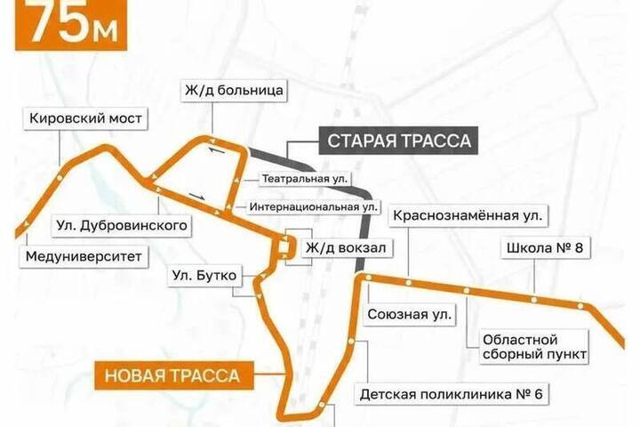 В Курске с 1 октября изменят маршруты автобусов 26п, 44г и 75м
