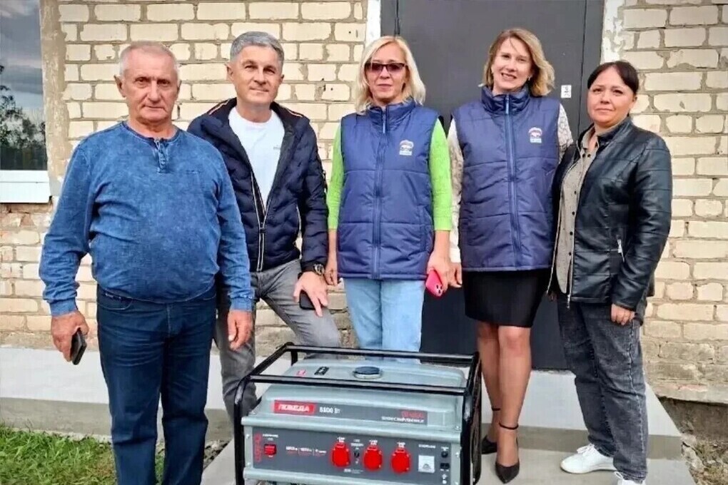 Верхнесерогозская школа получила генератор
