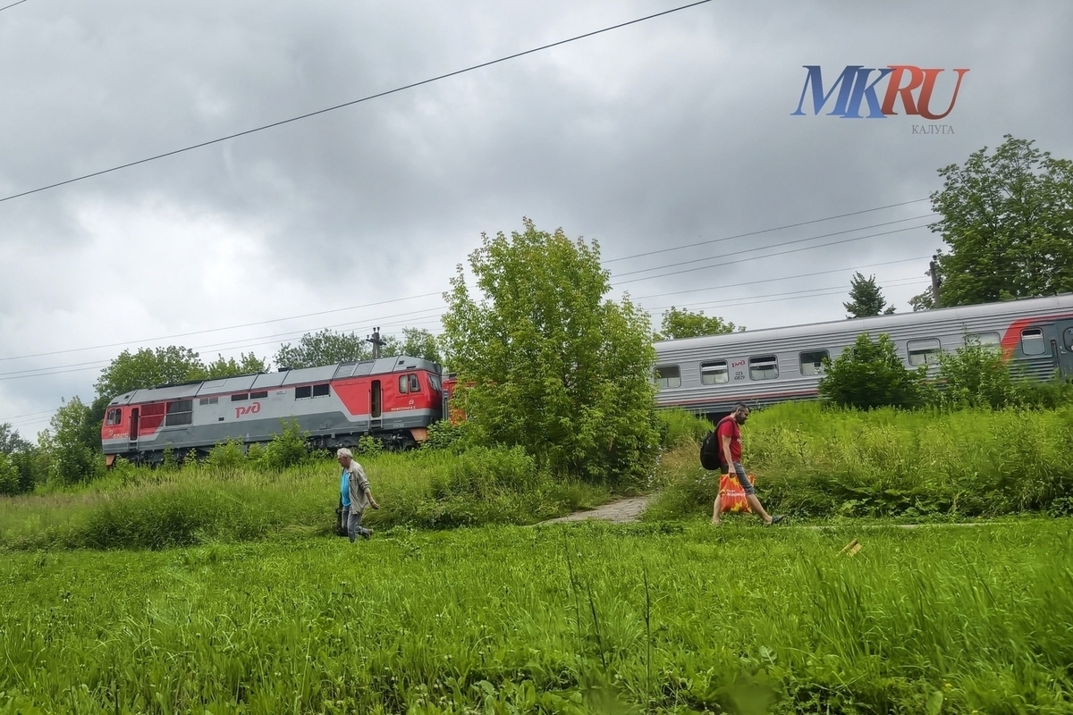 В районе калужского Кирова изменили схему движения поездов