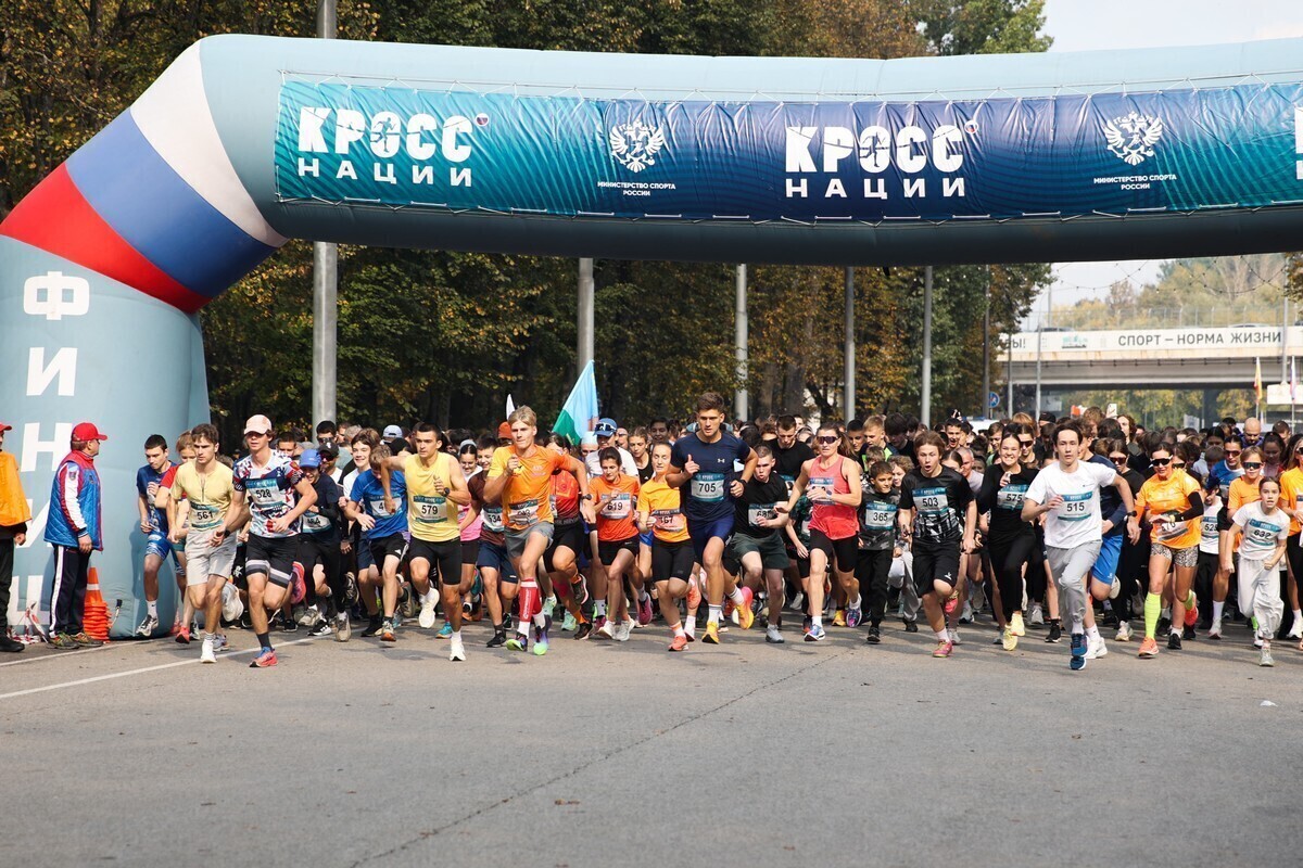 Более 4500 человек приняли участие в «Кроссе нации» в Рязанской области