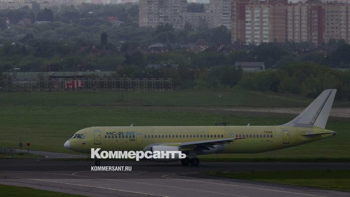 Импортозамещенный МС-21-310 долетел из Иркутска в Подмосковье