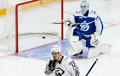 "Трактор" обыграл московское "Динамо" в матче КХЛ