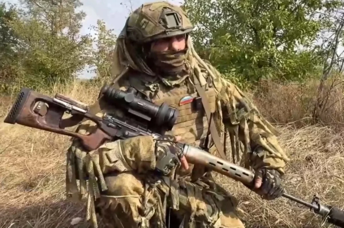 Российский снайпер ликвидировал более 500 боевиков ВСУ
