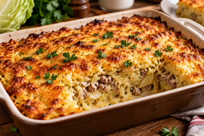Капусту просто так не тушу: смешиваю с фаршем и в духовку — вкусный ужин без стояния у плиты