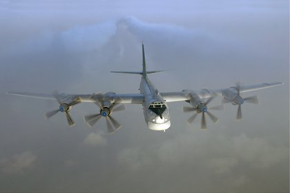 В Минобороны раскрыли цель полета разбившегося в российском регионе бомбардировщика Ту-95