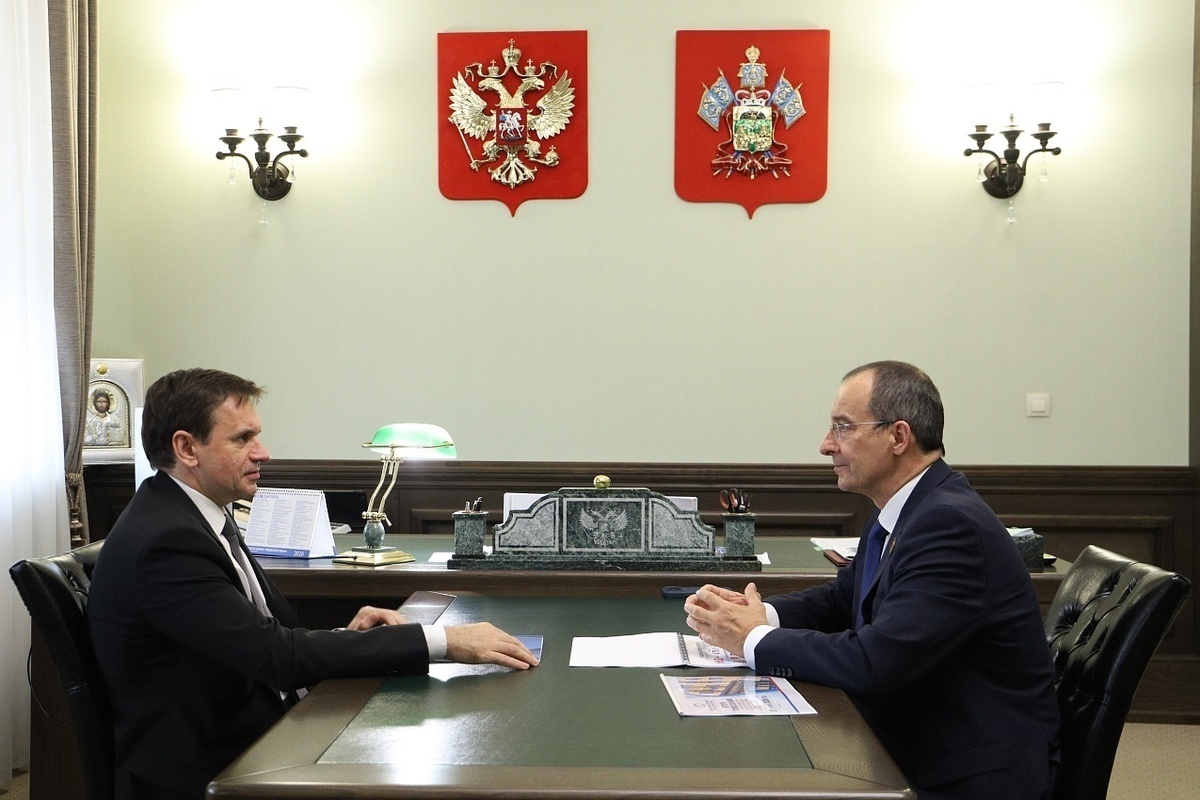 Юрий Бурлачко и Алексей Черненко обсудили итоги выборов на Кубани