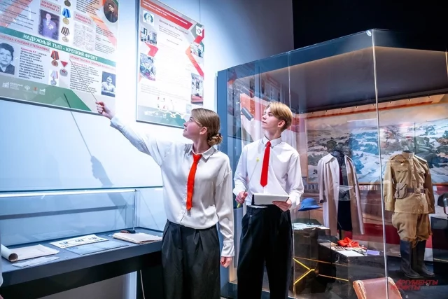 Выставка «Подвиг учителя» в Музее Победы
