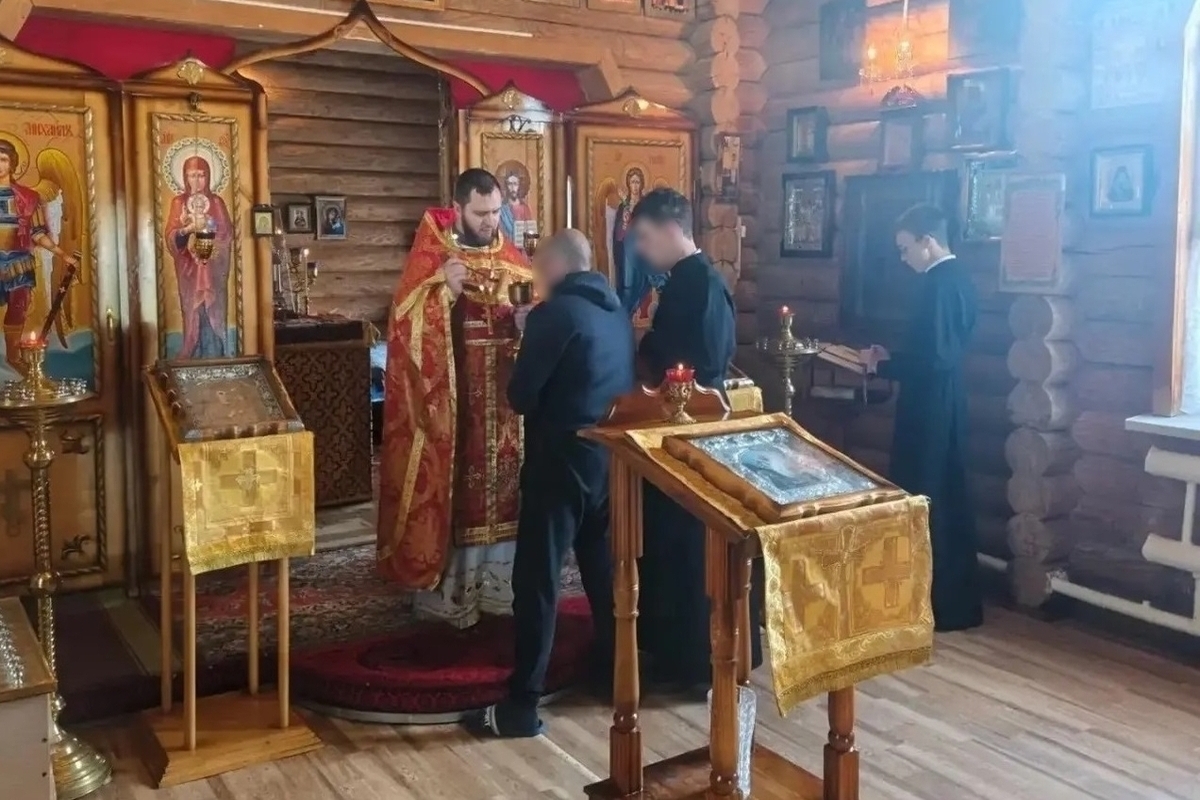 Возможность исповедаться и причаститься получили осужденные в Ульяновской области