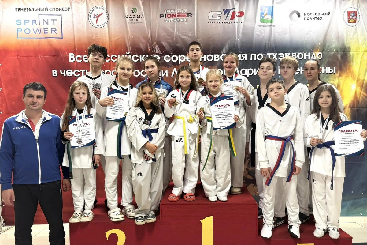 Ивановские тхэквондисты успешно выступили в Подмосковье