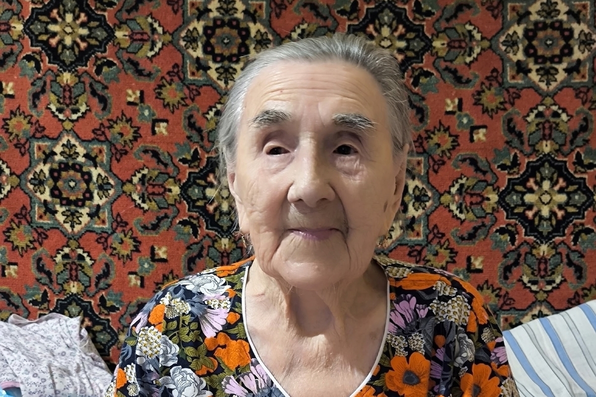 Людмила Бурдикова отмечает 101-й день рождения
