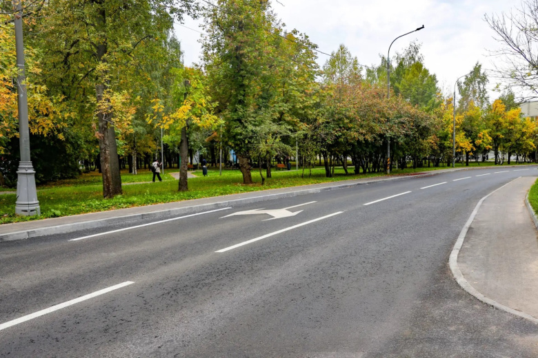 В Москве завершили ремонт на улицах Коптевской и Клары Цеткин