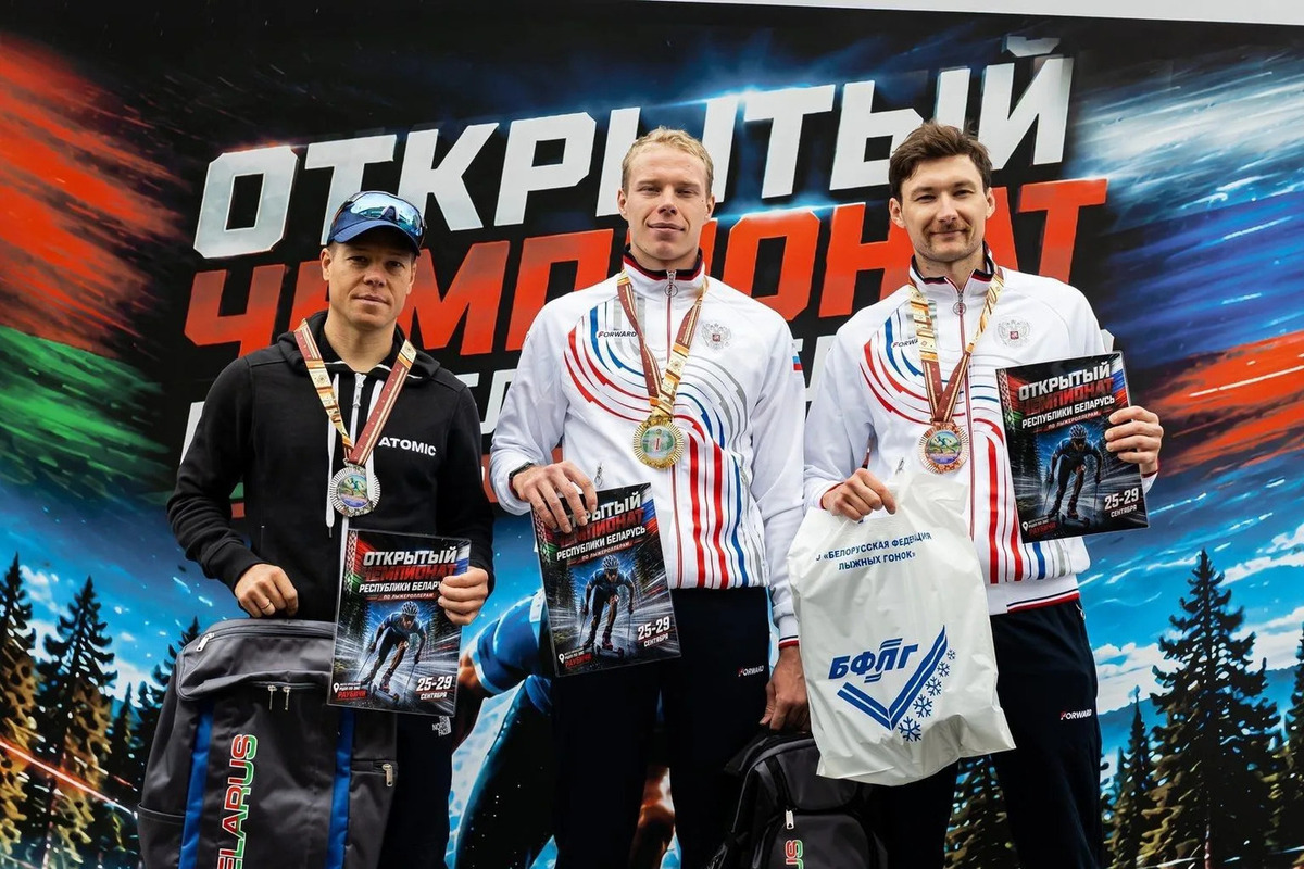 Ленинградец выиграл бронзу и золото на лыжероллерных трассах Беларуси