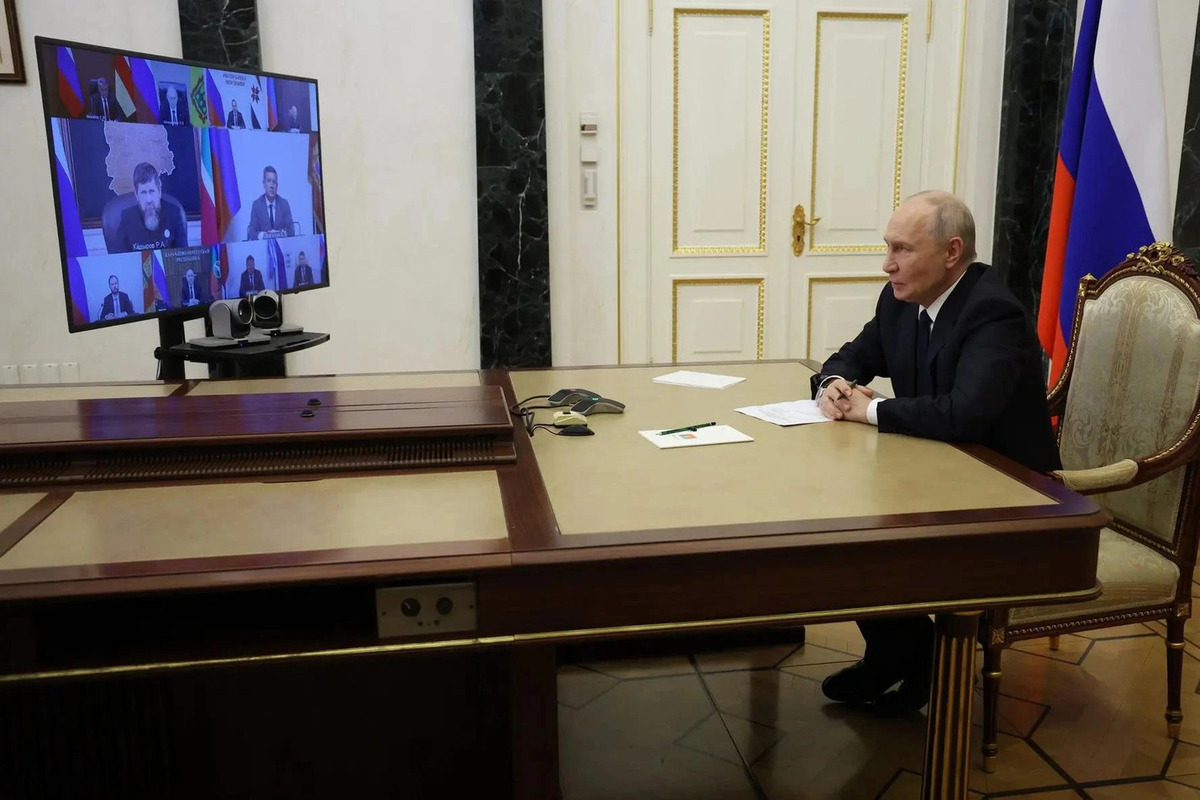Виталий Королев принял участие во встрече с Владимиром Путиным в формате видеоконференцсвязи