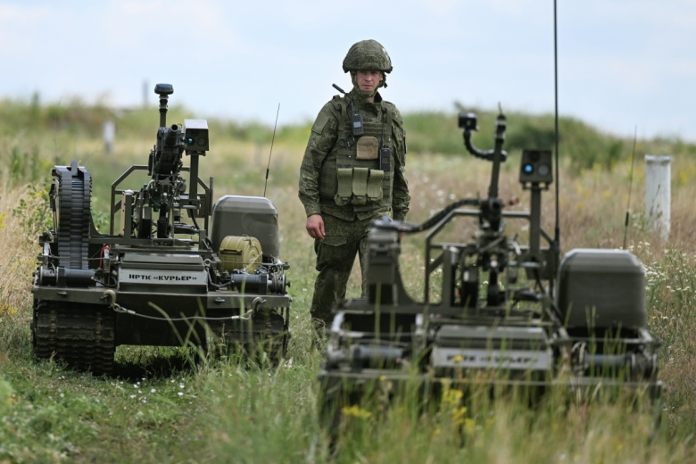 Российские военные уничтожили робота ВСУ в Сумской области