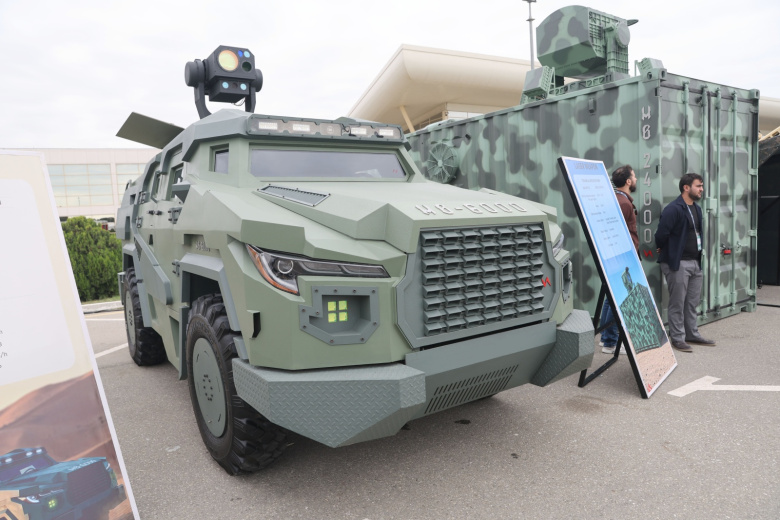 Боевой лазер производства Азербайджана представили на выставке ADEX 26