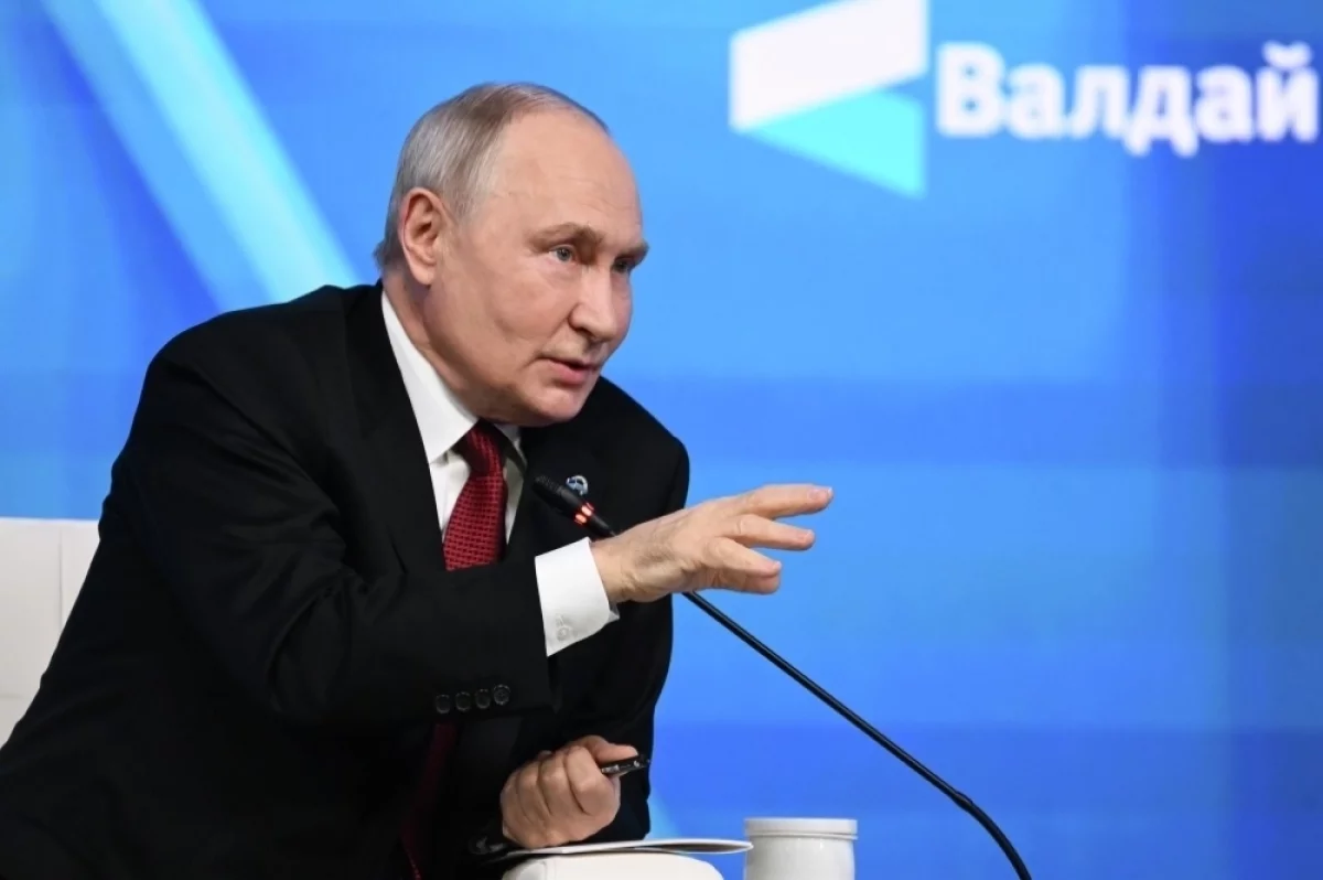 «Не мы начали». Ключевые заявления Путина с выступления на «Валдае»
