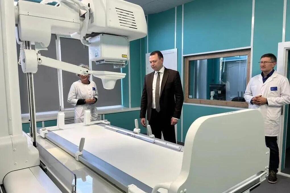 В поликлинике в Выборге установили новый цифровой рентген-комплекс