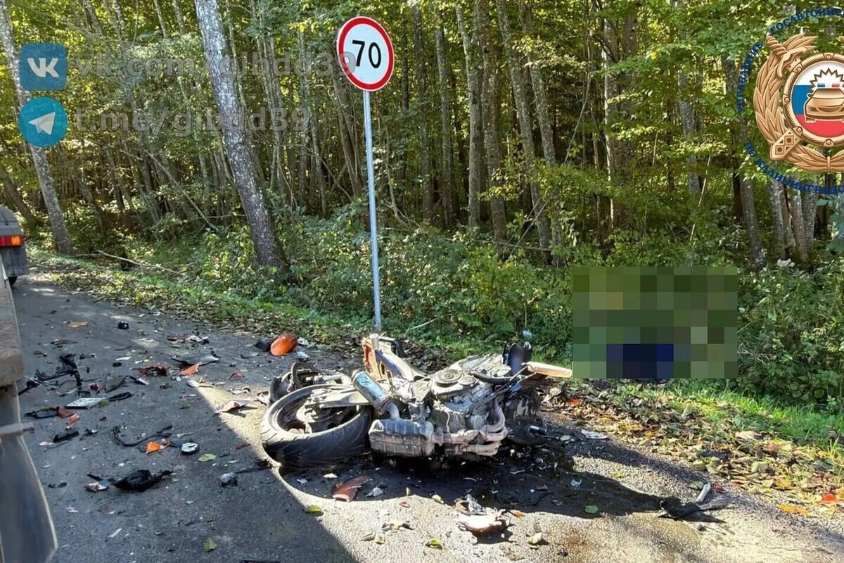 Смертельное ДТП с грузовиком под Полесском унесло жизнь 17-летнего мотоциклиста