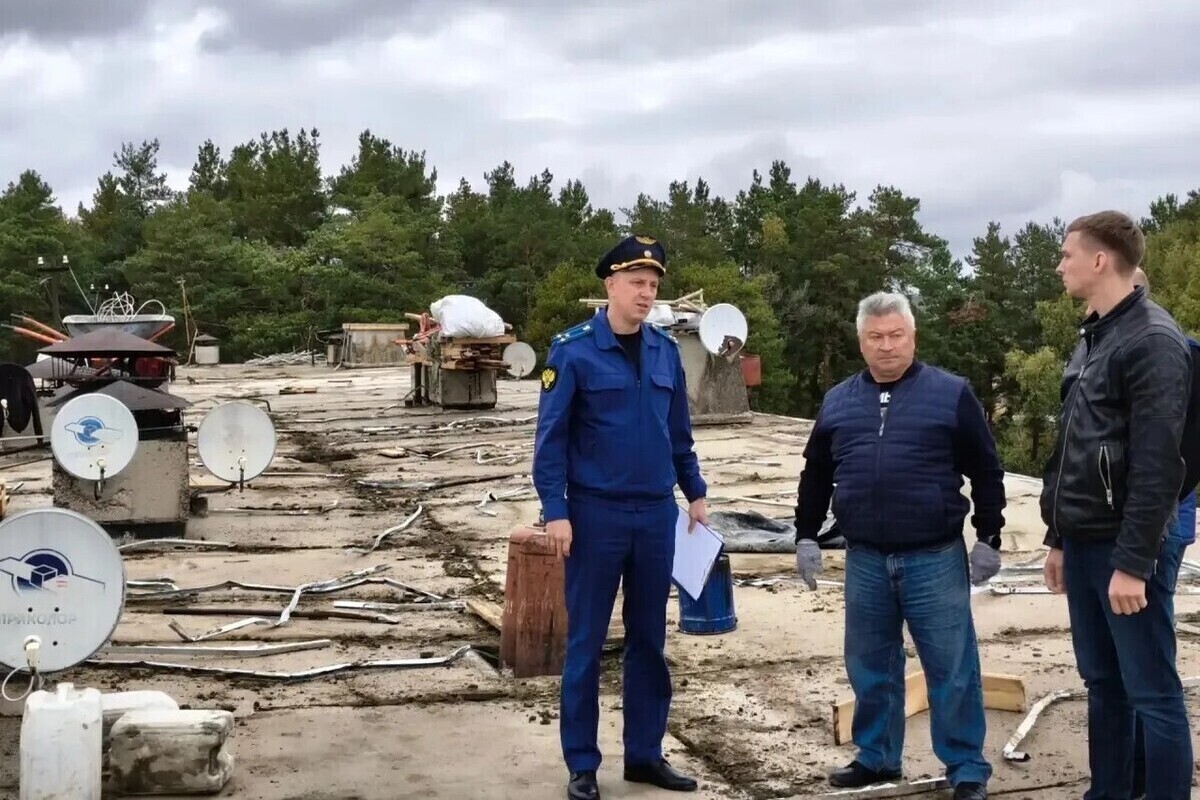 Ремонт калужских крыш завершат в максимально короткие сроки