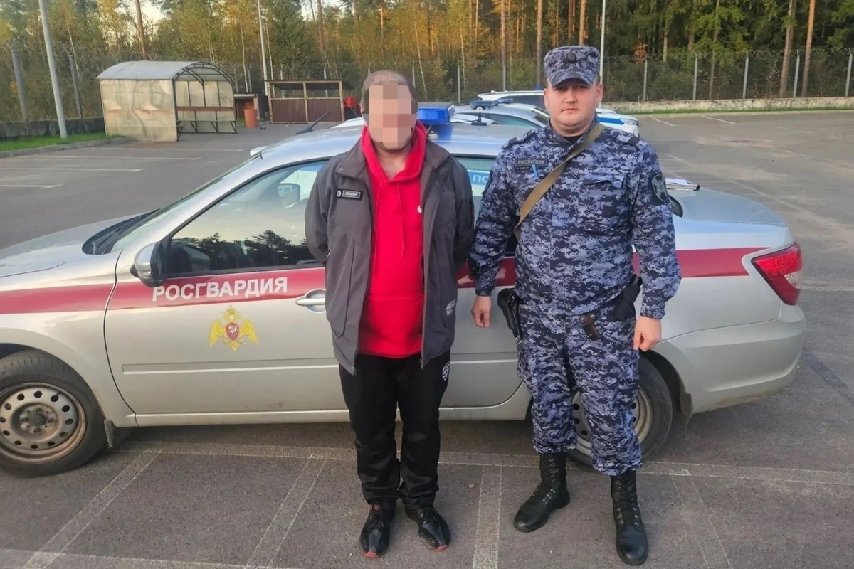 Росгвардейцы задержали во Всеволожске петербуржца, объявленного в розыск