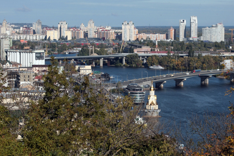 На киевских мостах заметили немецкую технику