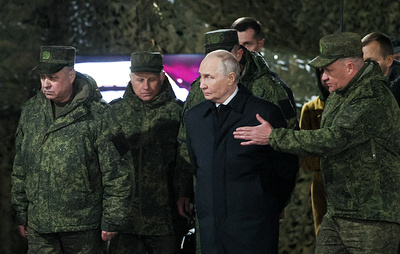 Путин посетил полигон Чебаркульский