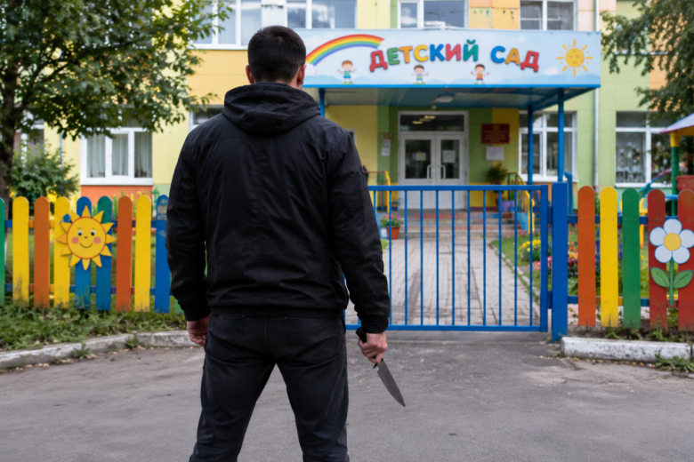 Муж зарезал жену прямо перед детсадом, куда она отвела дочек: подробности
