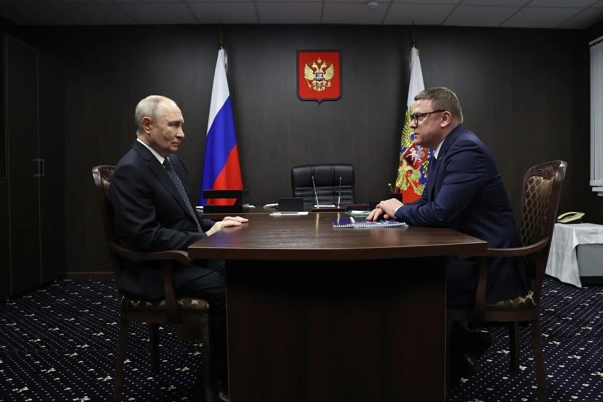 Путин и Текслер обсудили развитие Челябинской области