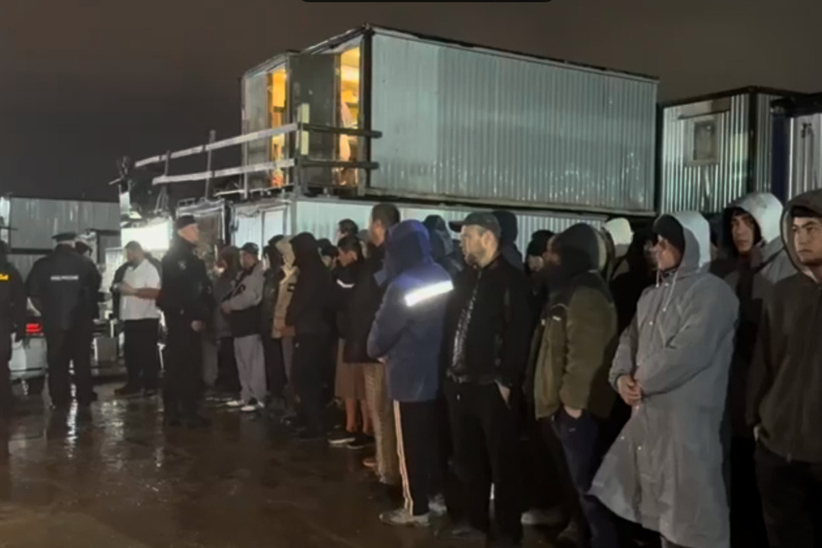 Под Петербургом иностранец не хотел показывать паспорт и попытался сбежать по крыше