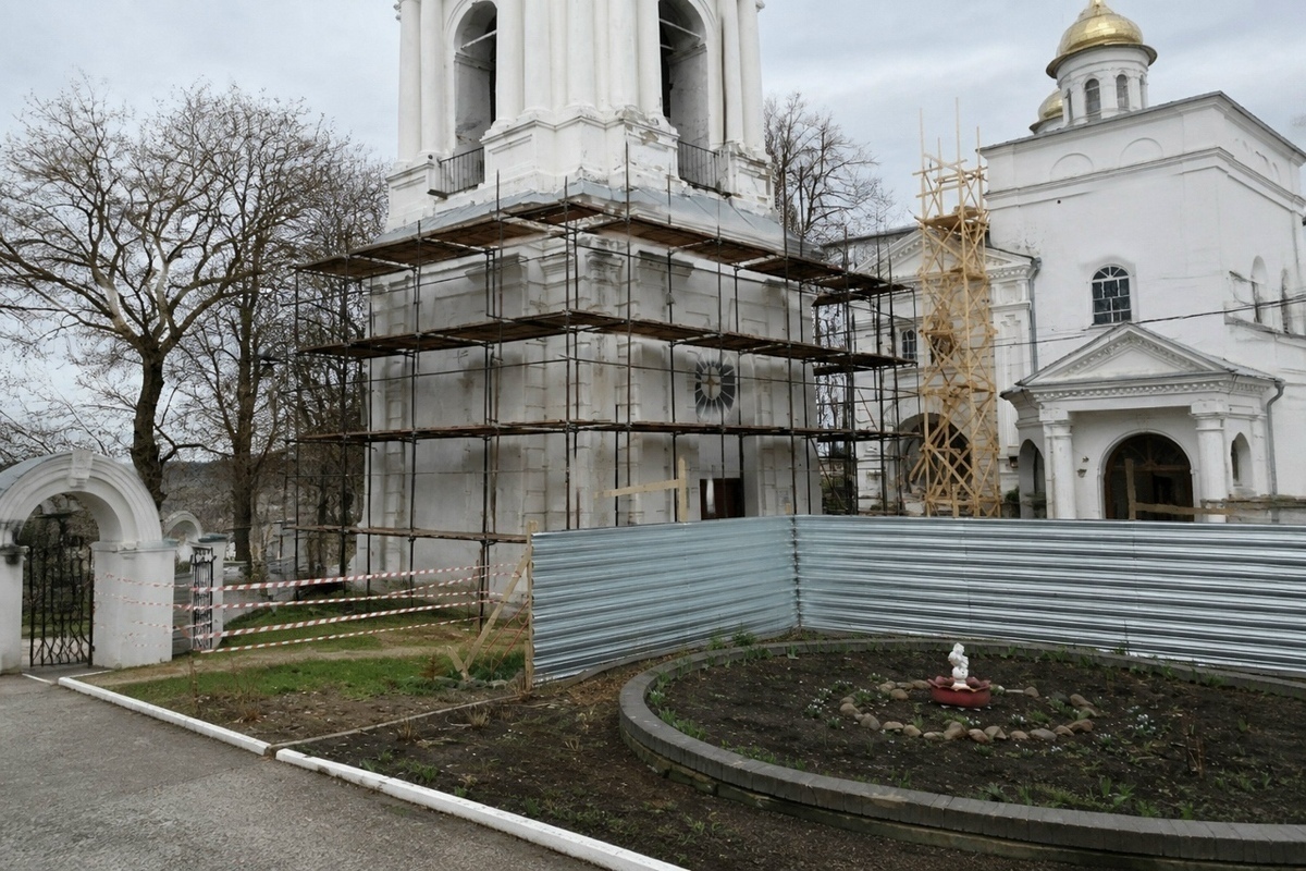 В Кинешме заканчивается реставрация колокольни Троицко-Успенкого собора
