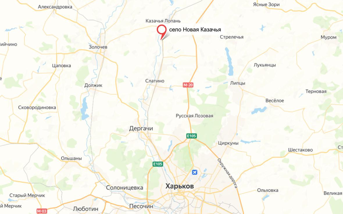 Российские войска заняли Новую Казачью в Харьковской области