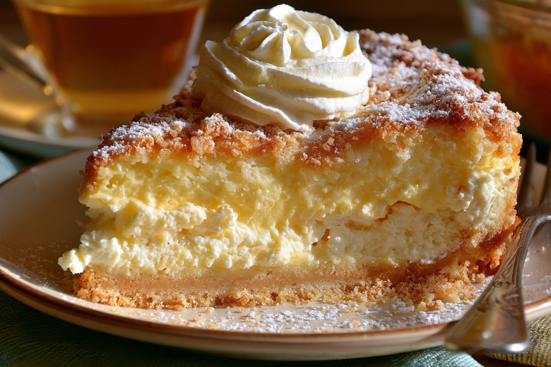 Забудьте о скучных коржах: «Нежность» на столе — мягкий пирог с кремовой прослойкой к чаю