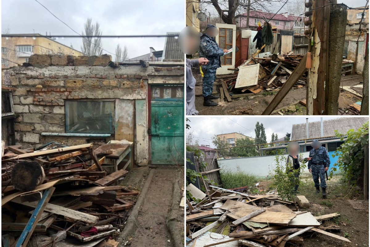 Крымчанин снёс самовольную двухэтажку после визита приставов