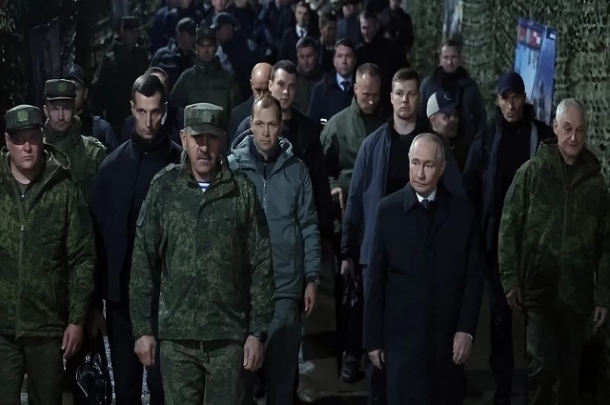 Песков объяснил связь между выступлением Путина на «Валдае» и учениями