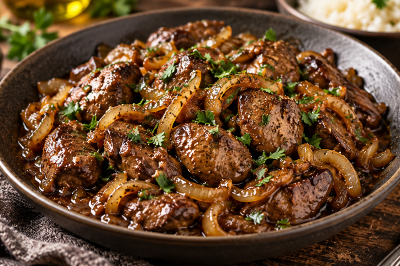 Теперь эта вкуснятина в семье популярнее, чем гуляш: делаем печень в соевом соусе — вкусная, полезная и готовить просто