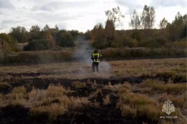 В Орловской области на большей части территории установился 3 класс пожарной опасности