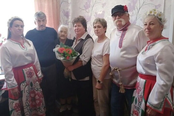 Швея-фронтовичка отметила вековой юбилей в Рязанской области