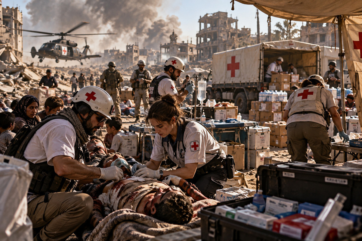 Организация MSF сообщила о гуманитарной катастрофе и нехватке базовых медикаментов