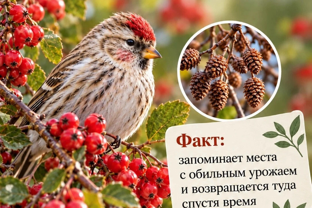 В леса Псковской области прилетели чечетки