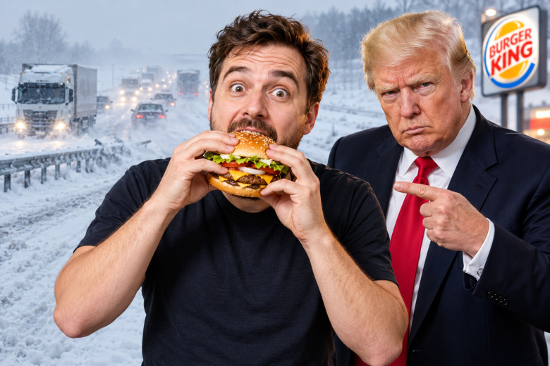 Беспредел в Burger King, Трамп в истерике, снежный апокалипсис: что дальше
