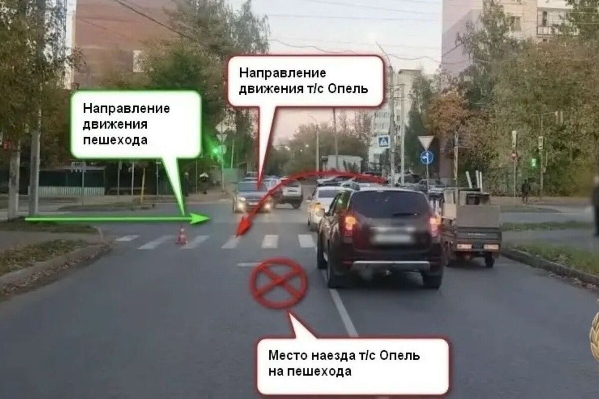 Костромские ДТП: на Рабочем проспекте «Опель» сбил девушку на зебре