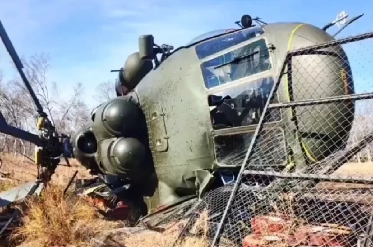 На Камчатке возбудили уголовное дело после жесткой посадки вертолета Ми-8